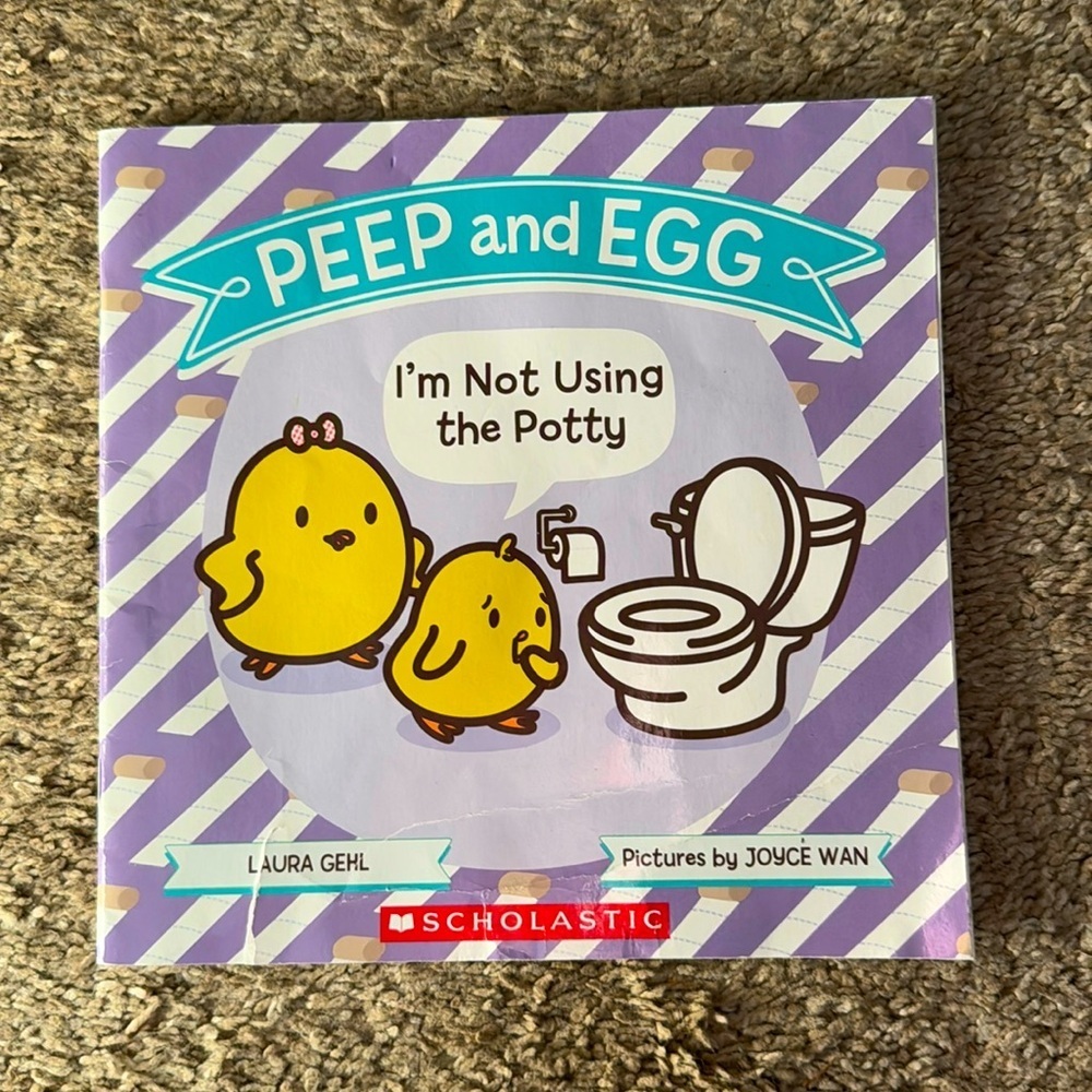 Peep and egg ๐ฅ toilet training book